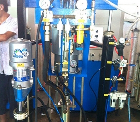 雙組份打膠機(jī)桶的更換步驟您了解嗎？